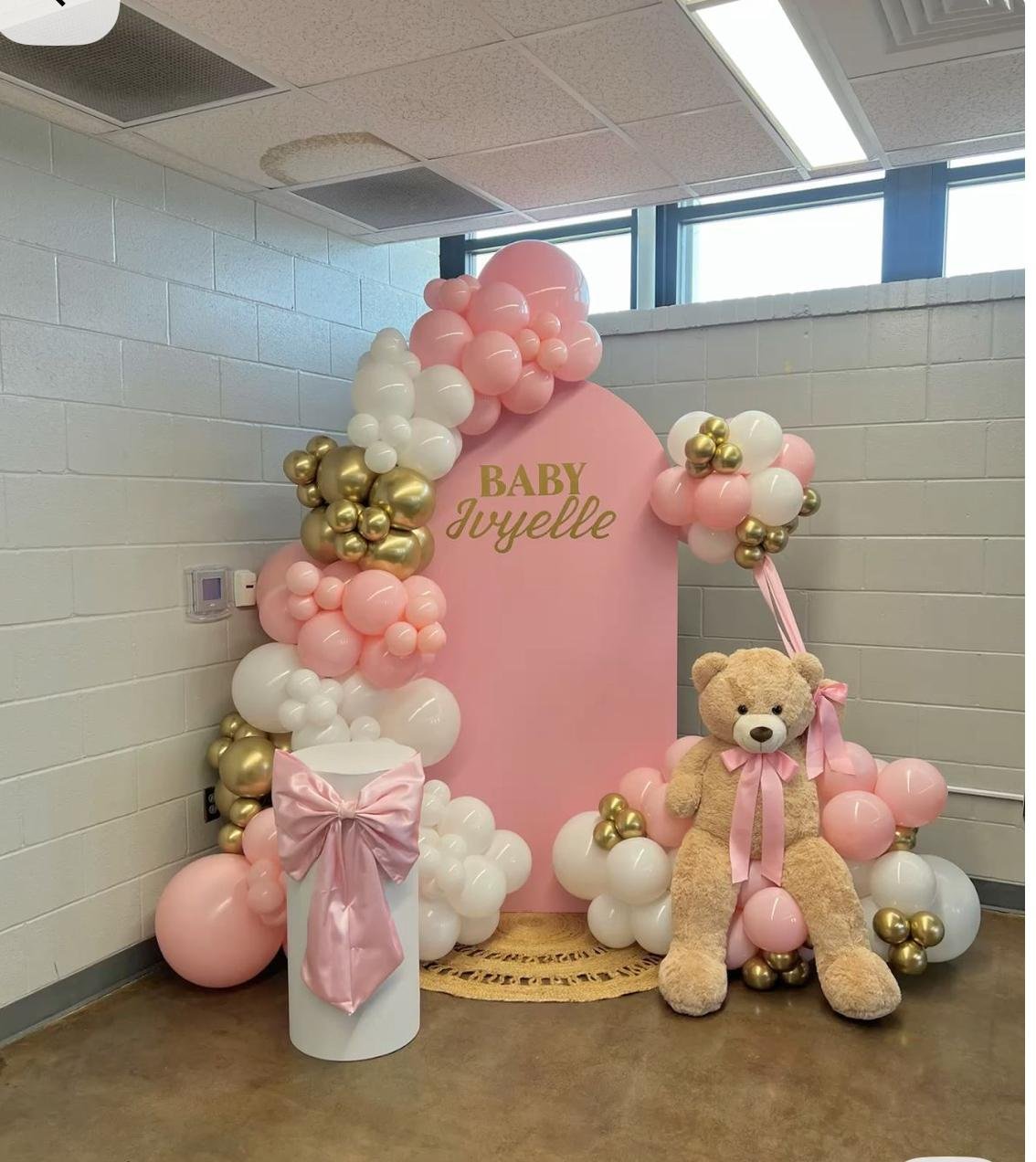 Welcome Baby Homecoming Balloon Arch